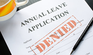 Can an employer refuse annual leave Australia?