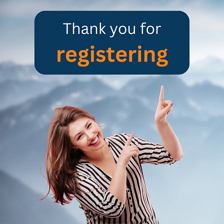 Thank you for registering