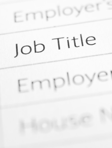 Can Your Employer Change Your Job Title