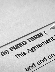 What is a fixed term employment contract?