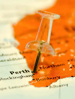 What is the job market like in Perth, Australia-P