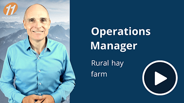 Executive search | Operations Manager - Rural hay farm
