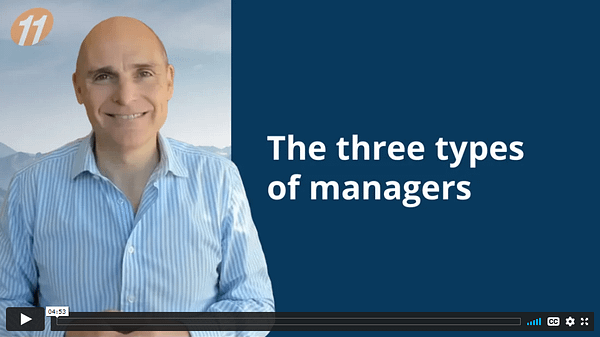 The three types of managers
